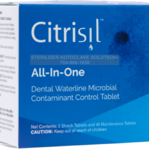 This is a box of All-in-One Citrisil Waterline Cleaning Tablets.