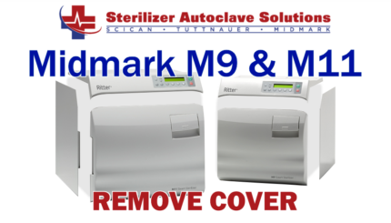 This article explains how to remove the cover of a Midmark M9-M11 New Style autoclave.