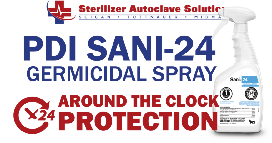 This article explains how PDI Sani-24 germicidal spray helps protect for 24 hours around the clock.