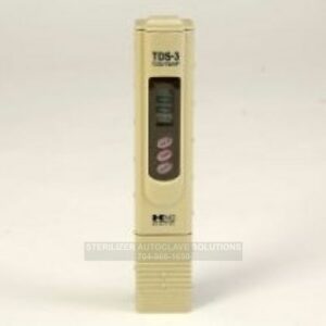 This is a Steresil Total Dissolved Solids (TDS) Handheld Meter TDS-3.