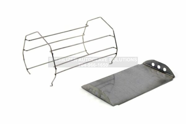 These are the parts included in the Midmark M7® Tray Rack Assembly Kit 002-0251-00