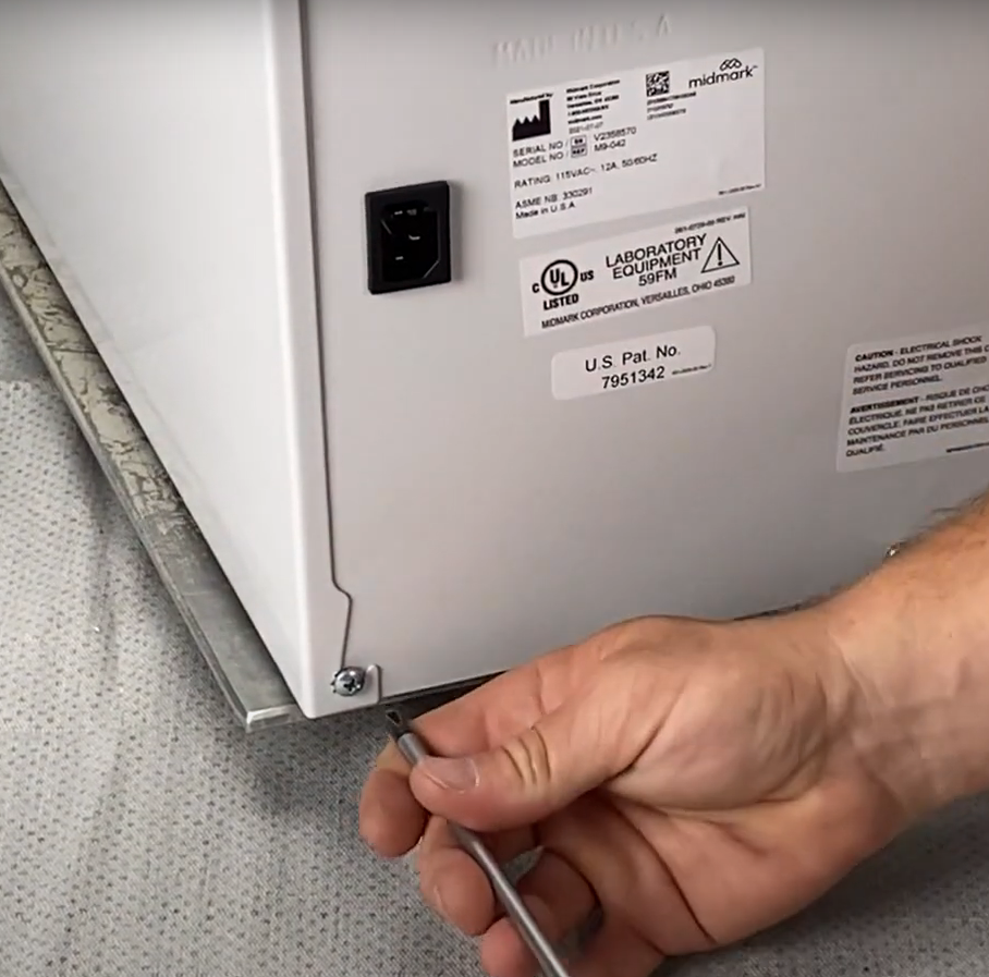 How to Properly Remove and Replace a Midmark M9/M11 Right Side Panel