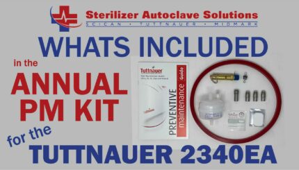tuttnauer 2340EA annual pm kit