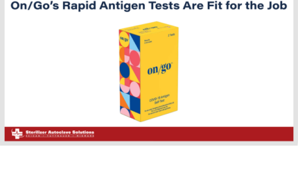 On/Go's Rapid Antigen Tests Are Fit for the Job