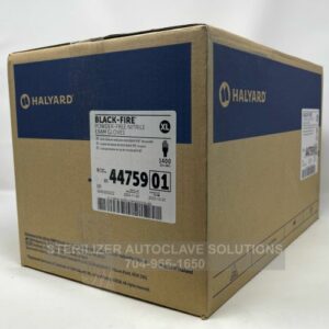 This is a case of 1500 X-Large Halyard Sterling Nitrile Exam gloves 44759