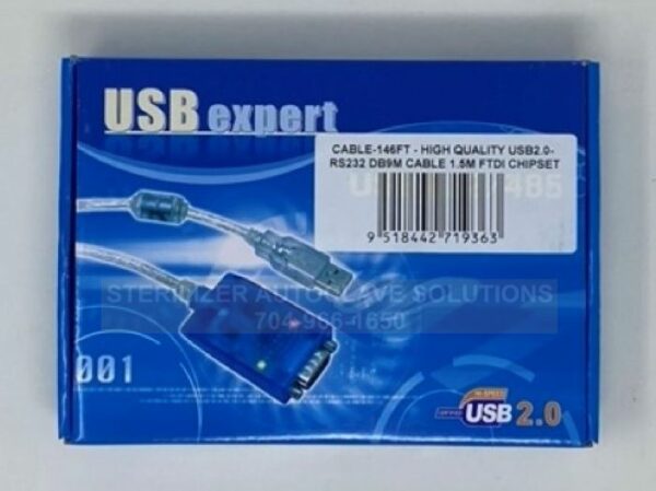 Tuttnauer Barcode Printer OEM THE002-0116 for T-Edge Autoclaves USB Cable.