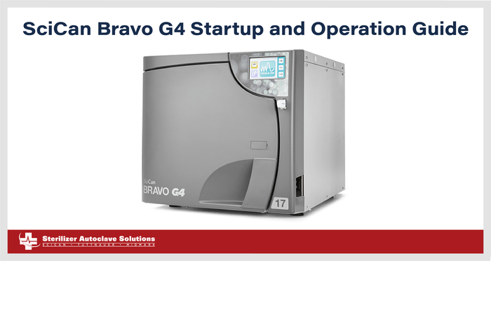 SciCan Bravo G4 Startup and Operation Guide
