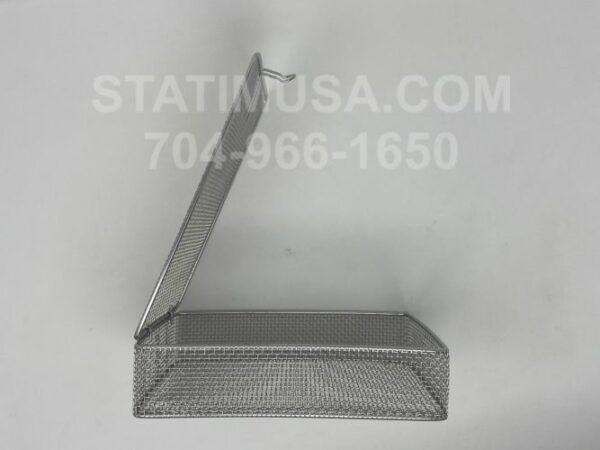 This is a Scican Hydrim basket with the hinged lid OEM 01-113547.