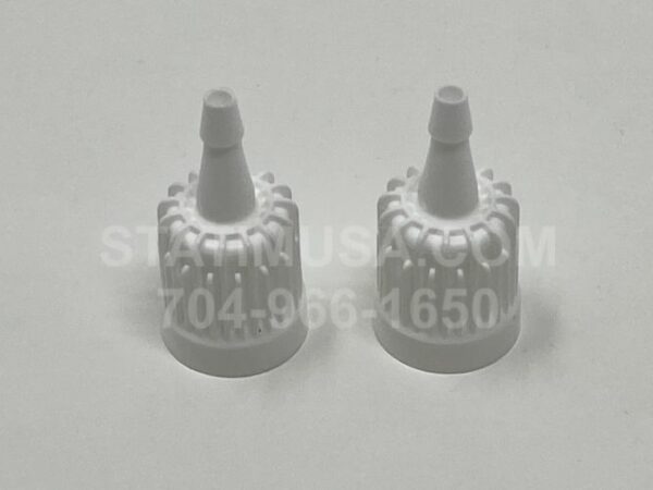 The front view of the Scican Hydrim Detergent Inlet Cap OEM 01-114597S.