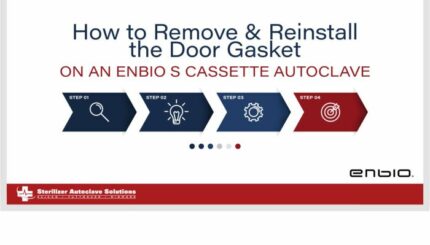How to Remove & Reinstall the Door Gasket on an Enbio S Cassette Autoclave