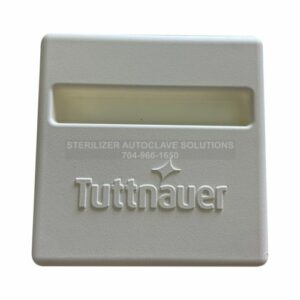 This is a Tuttnauer Printer Window Cover OEM POL067-0058.
