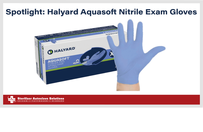 Spotlight: Halyard Aquasoft Nitrile Exam Gloves