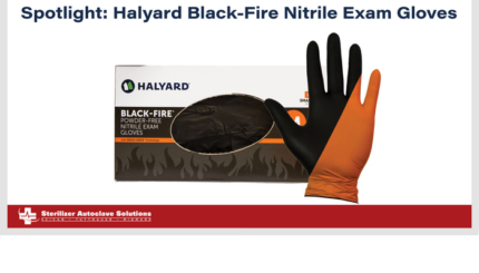 Spotlight: Halyard Blackfire Nitrile Exam Gloves