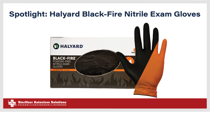 Spotlight: Halyard Blackfire Nitrile Exam Gloves
