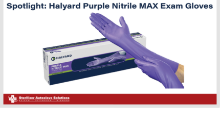 Spotlight: Halyard Purple Nitrile MAX Exam Gloves