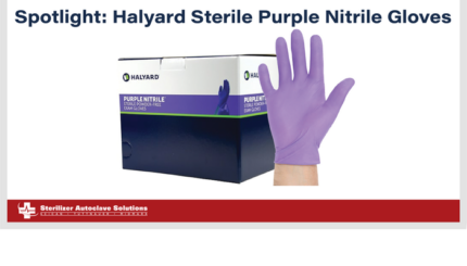 Spotlight: Halyard Purple Nitrile Sterile Exam Gloves