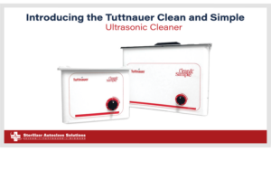 Introducing the Tuttnauer Clean and Simple Ultrasonic Cleaner
