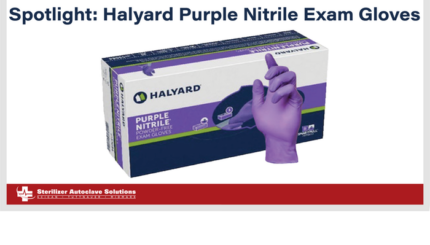 Spotlight: Halyard Purple Nitrile Exam Gloves