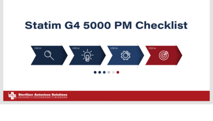 Statim 5000 G4 PM Checklist