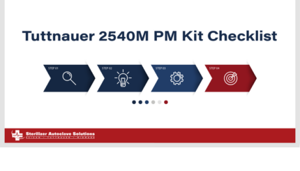 Tuttnauer 2540M PM Checklist