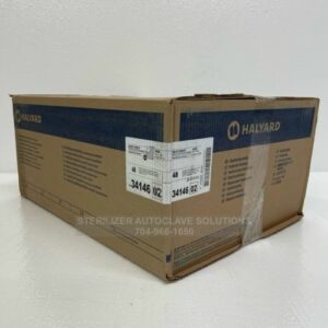This is a case of 48 54”x 54” Halyard H400 QUICK CHECK Sterilization Wraps OEM 34146.