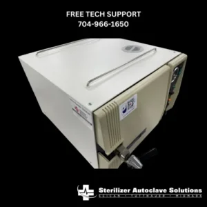 Refurbished Tuttnauer 2340m Old Style autoclave top right front corner.