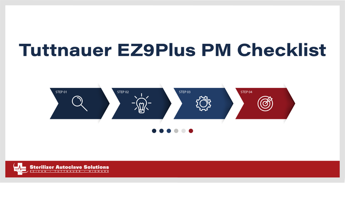 This is the Tuttnauer EZ9Plus PM Checklist