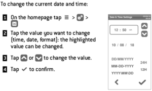 This is the W&H Lexa date and time change instructions.