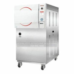 This is a Tuttnauer 5075HSG Pre Post Vacuum Freestanding Autoclave.