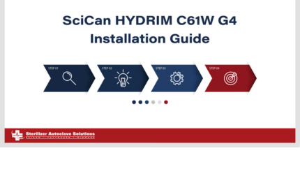 SciCan Hydrim C61W G4 Installation Guide