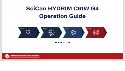 SciCan Hydrim C61W G4 Operation Guide