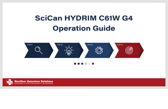 SciCan Hydrim C61W G4 Operation Guide