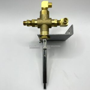 This is a Tuttnauer 1730MK Multivalve w/o Microswitch Long Shaft OEM CMT173-0027.
