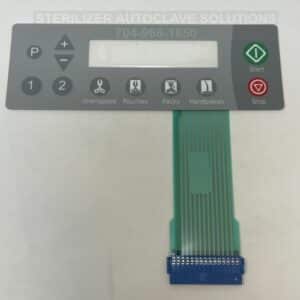 This is a Midmark M9 Membrane Switch 042X Models Only 015-10362-00.
