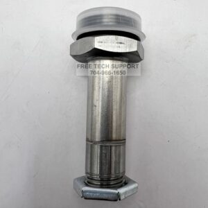 This is a Tuttnauer RPI 3mm Valve Plunger w/ Sleeve Exh/Air/Dry TUK082.