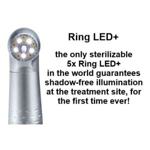 W&H offers the only sterilizable 5x Ring LED+ in the world.
