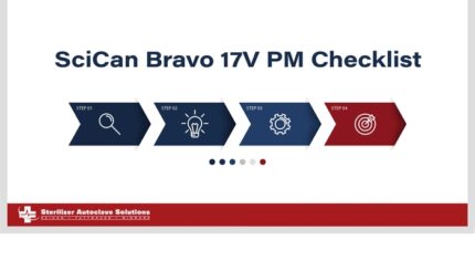 This is the SciCan Bravo 17V Preventative Maintenance Checklist.