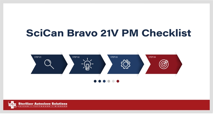 This is the SciCan Bravo 21V Preventative Maintenance Checklist.