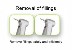 The W&H EM-12 L Electric Motor 30178000 can be utilized for removing fillings safely and efficiently.