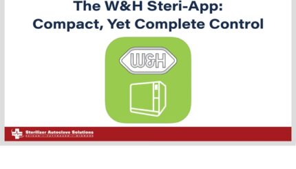 This is the thumbnail graphic that shows this blog is about the W&H Steri-App