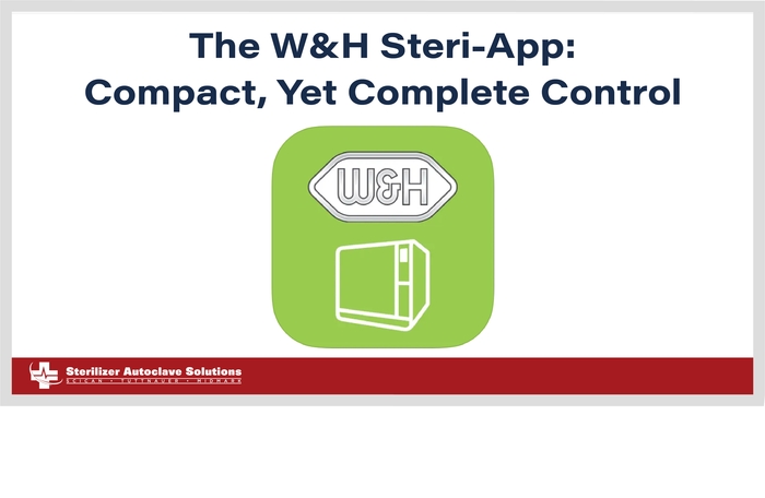 This is the thumbnail graphic that shows this blog is about the W&H Steri-App