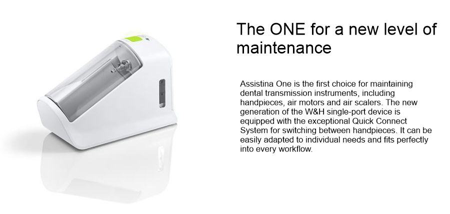 W&H Assistina One MB-301 The one for a new level of maintenance