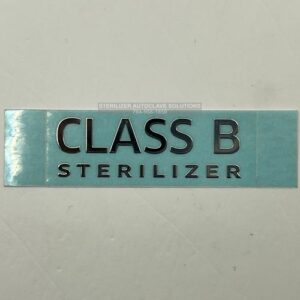 This is a Enbio S Class B Sterilizer Sticker 1-8-25280B1.
