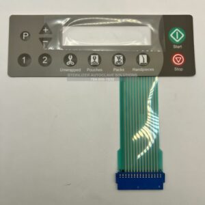This is a Midmark M9/M11 Membrane Switch 015-1551-00