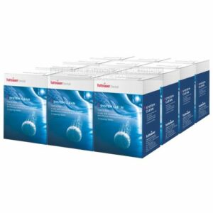 This is a case of Tuttnauer T-System Clean Cleaning Tablets OEM TSC.