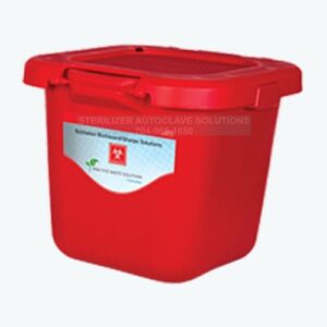This is a Solmetex 20 Gallon Biohazard Container PWS-BH-20.