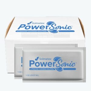 This is a box of 24 1-ounce pouches of Solmetex PowerSonic™ Ultrasonic Cleaner Pouches ULT-PSPC.
