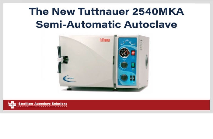 This thumbnail shows that this blog is about the new Tuttnauer 2540MKA semi-automatic autocalve.