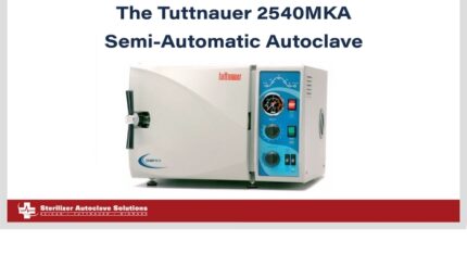 This thumbnail shows that this blog is about the Tuttnauer 2540MKA semi-automatic autoclave.