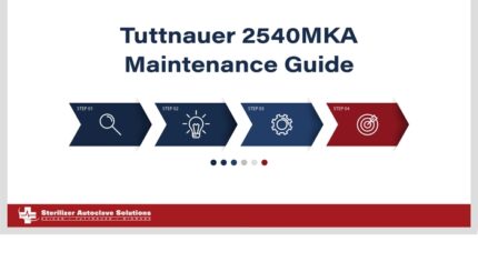 This graphic shows that this blog is about the Tuttnauer 2540MKA Maintenance Guide.